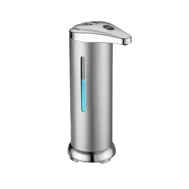 EIGTHTAIL Stainless Automatic Soap Dispenser Touchless Touchless Automatic Soap Dispenser Battery Operated Electric Sensor Hand Free Soap Dispenser for Kitchen and Bathroom Liquid Hand