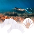 thumbnail image 1 of Palmes de Natation à Main Palmes Nage Doigt Gants à Lanières Gant Plus Plus Tube Néon, 1 of 1