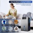 thumbnail image 5 of Dual Semiconductor Dehumidifier for 1000 Sq.Ft Spaces with LED Display & Auto Shut-Off, 5 of 5