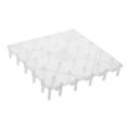 thumbnail image 1 of Square Aquarium Under Gravel Fish Tank Bottom Filtration Plate Filter System White Without Nozzle, 1 of 9