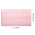 thumbnail image 3 of weibbin Pad Bathroom Shower Rugs - Non-Slip Absorbent Soft Machine Washable Shower Mats for Living Room, Bedroom, Bathroom, Home Decor, 50x80cm, 3 of 5