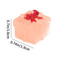 thumbnail image 3 of WRKEKC Clearance 12pcs Christmas Luminous Mini Gift Box Micro Small Ornaments Transparent Gift Box DIY Small Accessories, 3 of 6