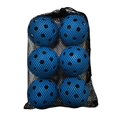 thumbnail image 1 of 6Pcs Outdoor Pickleball Balls Set. Standard 40 Holes 74mm Ball》, 1 of 1