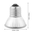 thumbnail image 1 of Reptile Heat Lamp, UVA UVB Full Spectrum Sun Lamp Reptile Heating Light Sunbathe Lizard Heat Lamp Bulb Reptile Heat Bulb  Light Bulb for Reptiles Snake Lizard, 1 of 7