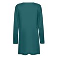 thumbnail image 5 of Frostluinai Women's Open Front Cardigan Loose Casual Long Sleeve Lightweight Cardigan Sweaters Duster Solid Draped Cardigans with Pockets, 5 of 5