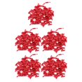 thumbnail image 1 of maskred Pack of 50 Brake Wires Aluminum Alloy Tail Caps Replacement Derailleur Shifter Cable Protector Ends Cycling Accessory Red 5Set, 1 of 6