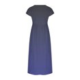 thumbnail image 4 of TopLLC Robe Sans Manches à Col Rond Robe Maxi Sans Manches pour Femmes avec Poches en Lin Ample et Bouffante Caftan Longue Robe Femme Robe en Liquidation, 4 of 5