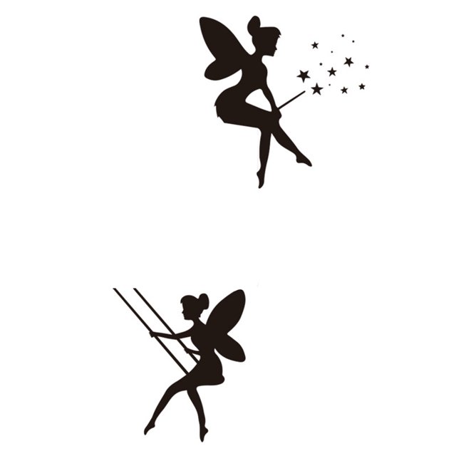 Youkk Water Proof Dark Wall Stickers For Light Switches Wide Application Wall Decals KG114 1Set
