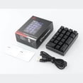 thumbnail image 3 of tredstone K23 Mini Numpad LED Backlit Numeric Keypad USB-C Office Home Use 21-Key Red Switches, 3 of 9