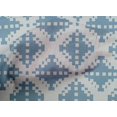 thumbnail image 4 of oneOone Cotton Poplin Fabric Check Kasuri Printed Fabric 1 Yard 56 Inch Wide, 4 of 4