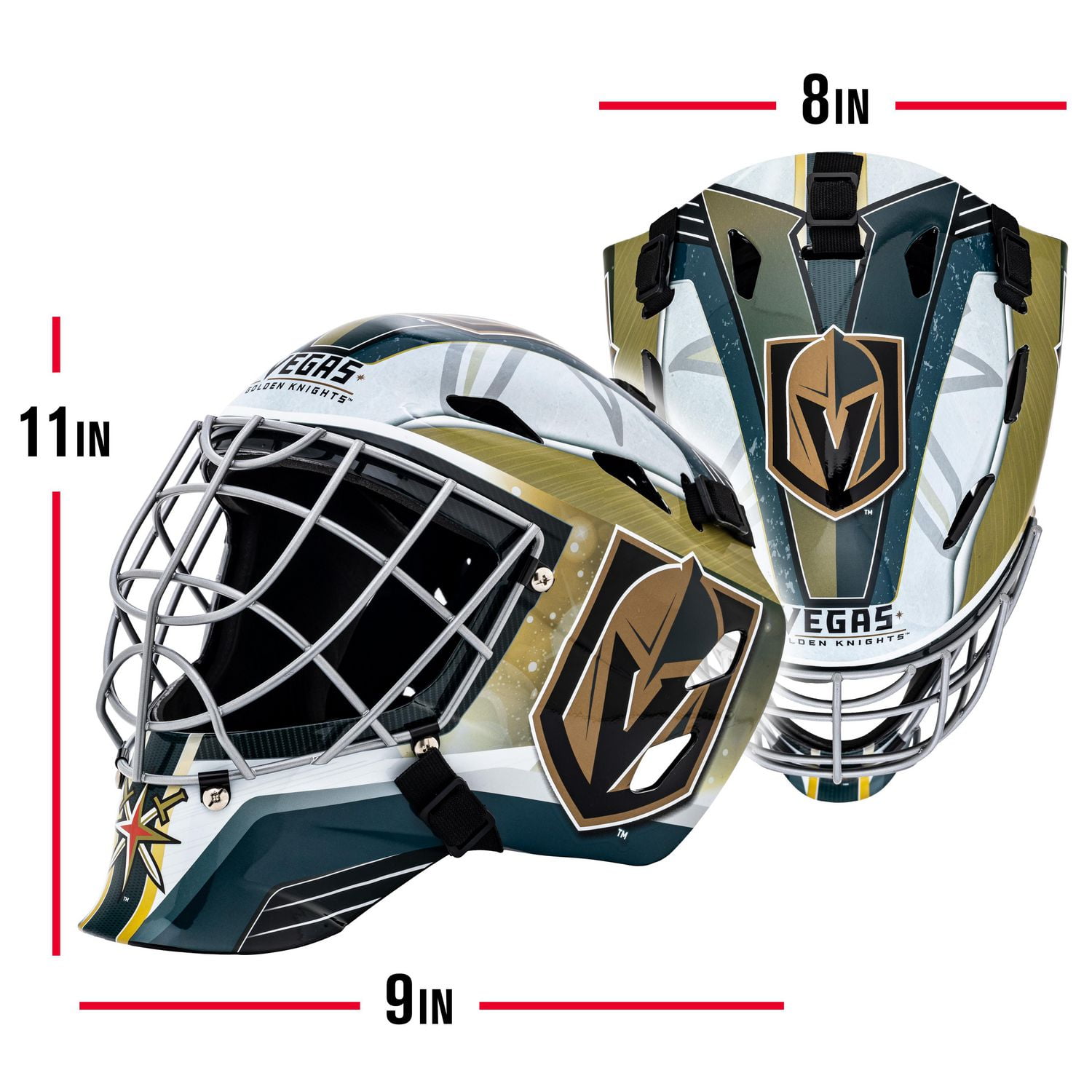 Franklin Sports NHL Masque de gardien Golden Knights GFM 1500