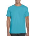 thumbnail image 1 of Gildan Mens Softstyle T-Shirt, M, Tropical Blue, 1 of 3