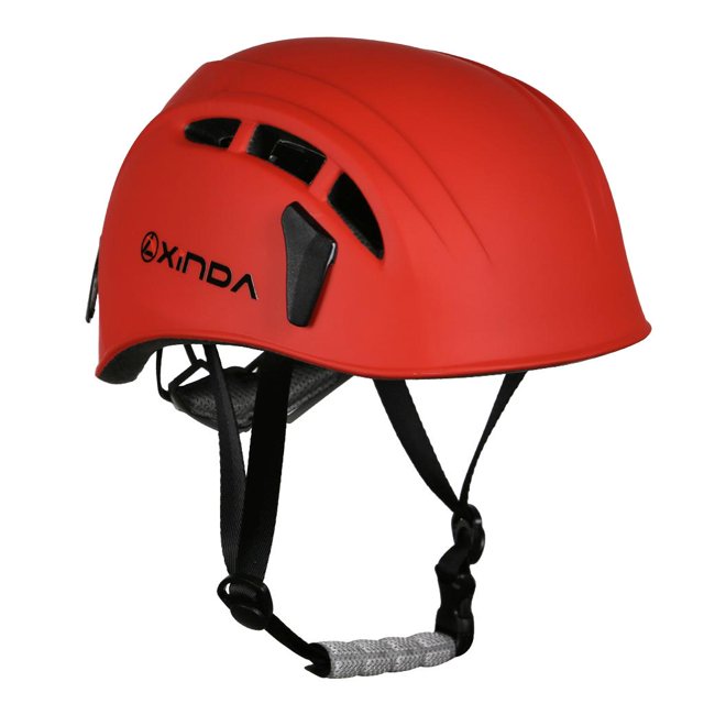 Climbing Caving Hard Hat Climbing Engineering Plastics Red