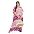 thumbnail image 3 of Caftans Longs pour Femmes Grande Taille Robe Caftan Robe de Soirée Fête Été Plage Robe d'Été Manches Kimono Longues Robes Décontractées en Ligne, 3 of 7