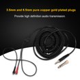 thumbnail image 3 of Audio Cable Replace,Replacement Spring Coil Cable Spring Wire Earphone Headphone Audio Cable Professional Grade, 3 of 13