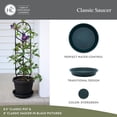 thumbnail image 2 of The HC Companies Classic 16 Inch Round Plant Pot Saucer Drip Tray, Evergreen, 2 of 6