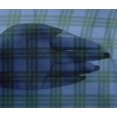 thumbnail image 3 of oneOone Viscose Chiffon Fabric Tartan Check Print Fabric BTY 42 Inch Wide, 3 of 4