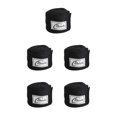 thumbnail image 2 of Transemion Boxing Bandages Cotton Kick Hand Wraps Sweat -absorbing Gym Sports Training Bandages Black 5Set, 2 of 6