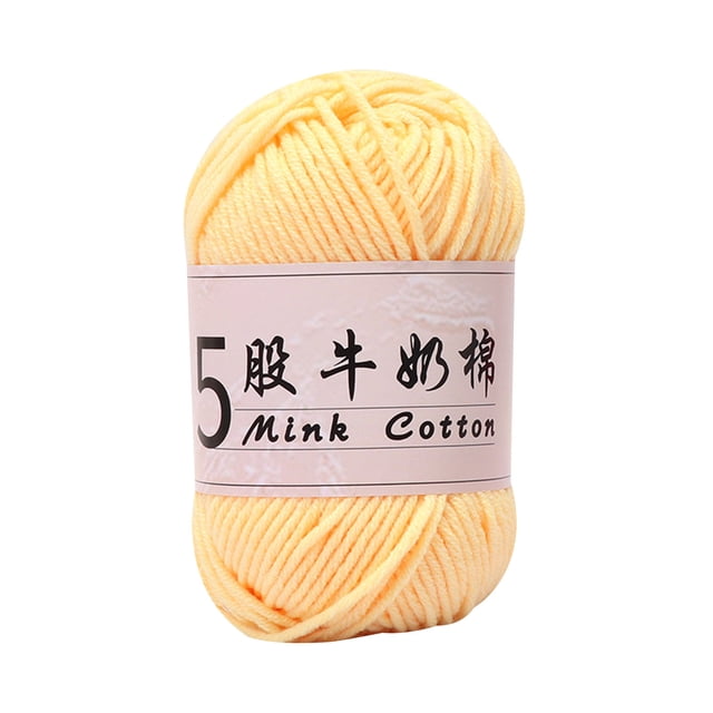 Birdeem 5 Strands Milk Cotton Doll Crochet Diy Knitting Thread Baby Sweater Wool Ball