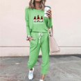 thumbnail image 1 of QJUHUNG Fall Clearance Women  Zipper Solid Color Sweat Shirt Top And Pant Tracksuit Sport Suit, 1 of 5