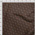 thumbnail image 4 of oneOone Velvet Brown Fabric Texture Sewing Material Print Fabric By The Yard 58 Inch Wide, 4 of 4