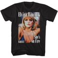 thumbnail image 1 of Scarface Elvira Magazine Style Black Adult T-Shirt, 1 of 2