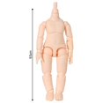 thumbnail image 3 of Poupée BJD Flexible 13 Rotules Sans Tête Jouets pour Enfants DIY Rose, 3 of 9