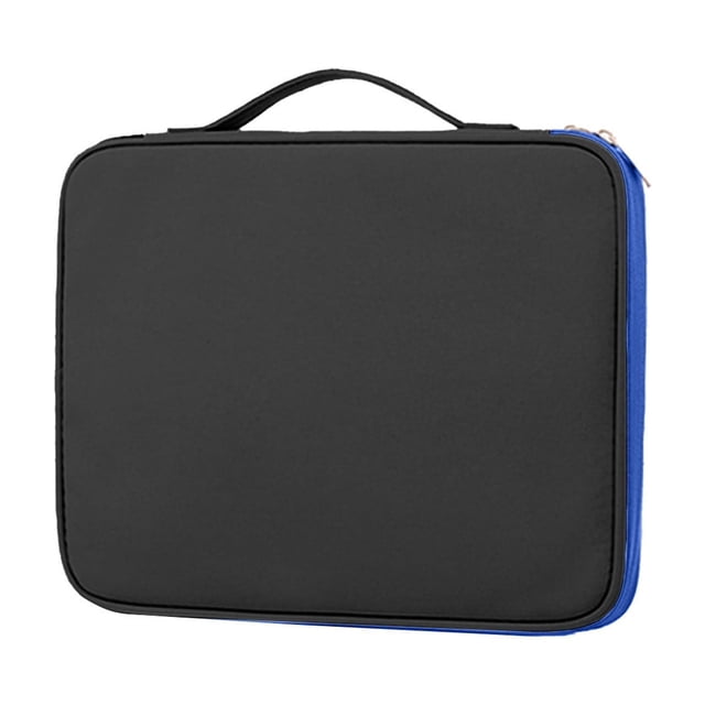 bbymog Sac Pochette pour Tablette d'Organisation et de Rangement avec Couches Multiples pour un Rangement Efficace Pochette Organisatrice Compacte pour Appareils Électroniques pour Voyages d'Affaires Étui pour Hommes et Femmes