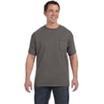 thumbnail image 2 of Hanes TAGLESS Men`s Pocket T-Shirt, M, Smoke Gray, 2 of 8