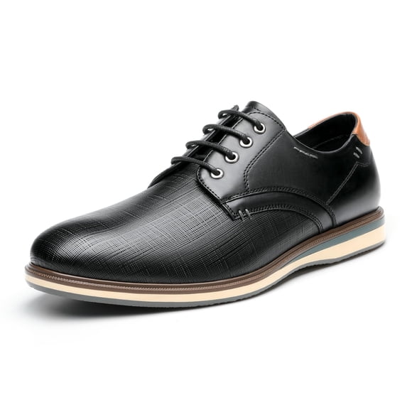 Bruno Marc Men's Casual Dress Oxford Sneakers Shoes Black Size 10.5 M US LG19008M-1