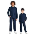 thumbnail image 3 of George Boys' Long-Sleeve Uniform Polo 2-Pack, 3 of 6
