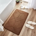 thumbnail image 4 of Boovnll Bathroom Water Absorbing Door Mat Convenient Machine Wash Lightweight Fabric Quick Water Absorption Non Slip Floor Mat, 4 of 6