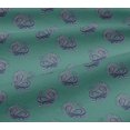 thumbnail image 5 of oneOone Viscose Jersey Fabric Peacock Block Print Fabric BTY 60 Inch Wide, 5 of 5