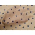 thumbnail image 4 of oneOone Cotton Cambric Fabric Finger Sign Symbol Print Fabric by The Yard 56 Inch Wide, 4 of 4