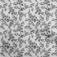 thumbnail image 1 of oneOone Cotton Cambric Light Gray Fabric Floral Craft Projects Decor Fabric Printed By The Yard 56 Inch Wide, 1 of 4