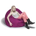 thumbnail image 1 of Jaxx Pouf Cocon pour Enfants de 4 Pi, Fuchsia, 1 of 5