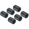 thumbnail image 1 of Unique Bargains Raccord de Tuyau en PVC 20 mm, Douille, Lot de 6 Raccords Droits, Gris Foncé, 1 of 5