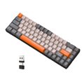 thumbnail image 2 of Milaget Mechanical Gaming Keyboard 2 Connection Modes 68 Keys PBT Key Caps Portable Type A, 2 of 9