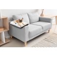 thumbnail image 4 of Omega Paw Sofur Bed Large Grey Cat and Dog Bed, 4 of 4