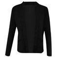 thumbnail image 5 of cfhntfmh Cardigan Grande Taille pour Femmes Mode à devant Ouvert Manches Longues Tuniques Chemises Automne Formel Travail Bureau Cardigans, 5 of 5