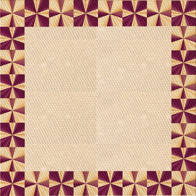 Ahgly Company Tapis d'Intérieur Lavable en Machine Carré Transitionnel Blond Doré Or, 8 Pieds Carré