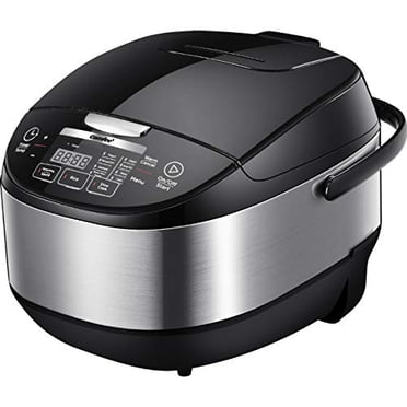 COMFEE` MB-FS5077 rice cooker 20 cups cooked Black