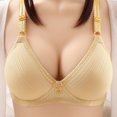 thumbnail image 2 of AherBiu Wireless Bras for Women No Padding Support and Lift Push up Bralettes Full Coverage Comfort Everyday Bras, 2 of 3