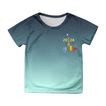 TJAZFJPA Haut à Encolure Carrée pour Adolescentes Filles Enfants T-Shirt à Manches Courtes Teinture sur Nœuds T-Shirt Tendance Cadeau pour Fans Filles Hauts Blancs T-Shirts Noirs