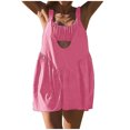 thumbnail image 1 of cfhntfmh Tennis Rompers for Women Summer Trendy Sleeveless Front Keyhole Workout Jumpsuits Athletic Backless Training Outfits, 1 of 7