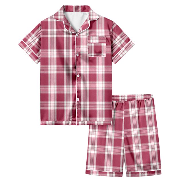 Winter Outfits Teens Girls Outfits Hildren's Shirt And Pants Set Christmas Pyjamas Set With Pockets Christmas Set