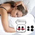 thumbnail image 4 of Bouchons d'Oreilles en Silicone à Réduction de Bruit pour Dormir, Nager et Étudier Réutilisables, 4 of 4