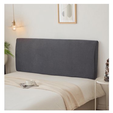 Cocomy All-inclusive Stretch Bed Headboard Cover Jacquard Headboard Slipcover Dustproof Bed Head Cover