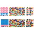 thumbnail image 2 of DMC Embroidery Floss Color Number Stickers Small Heart Square, 2 of 7