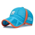 thumbnail image 1 of Youth Trucker Cap With Adjustable Snapback Unisex Kids Breathable Baseball Cap Hat Sun Hat winter hats Multicolor, 1 of 7